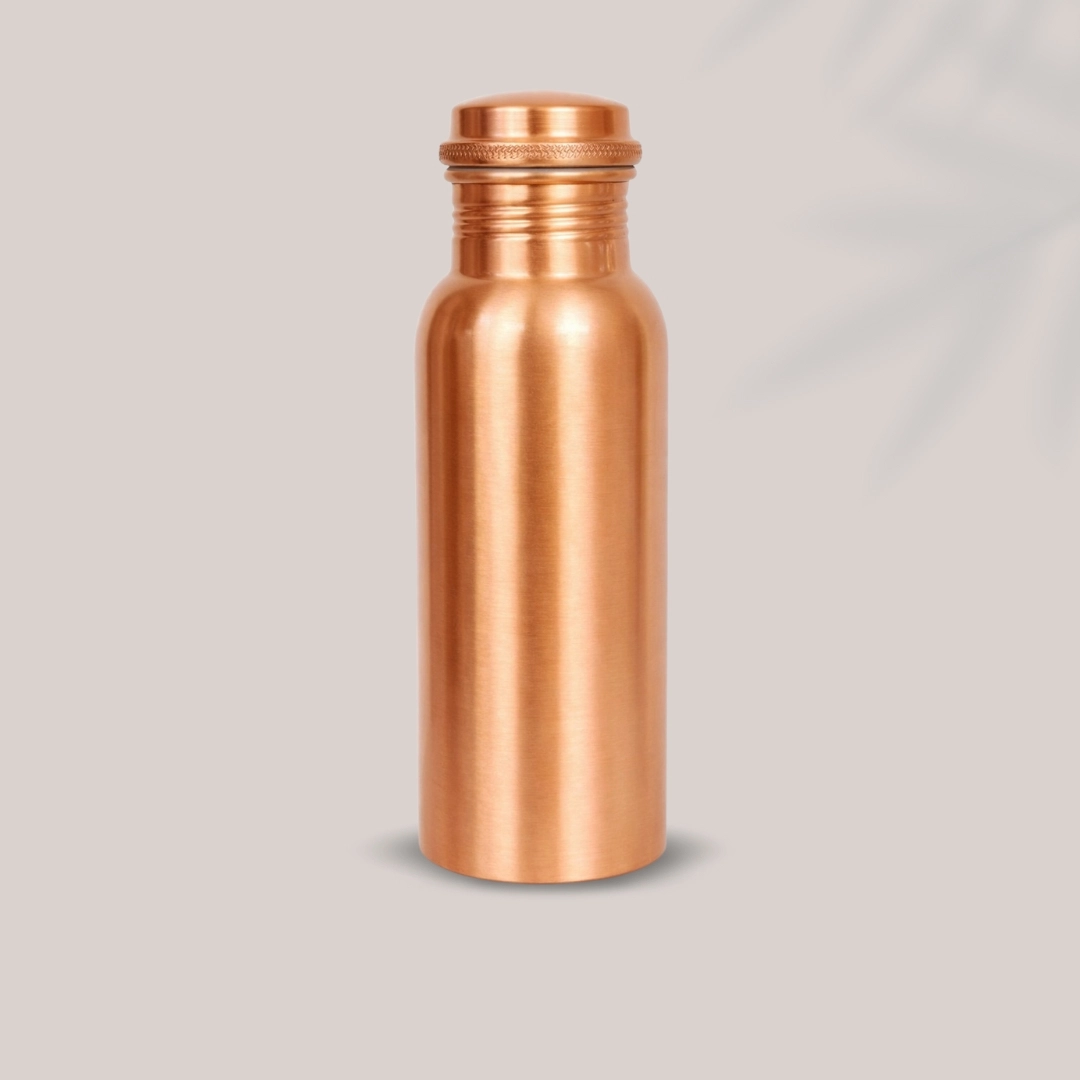 Smooth Copper Bottle, 750 ml, Copper Specialist - 2