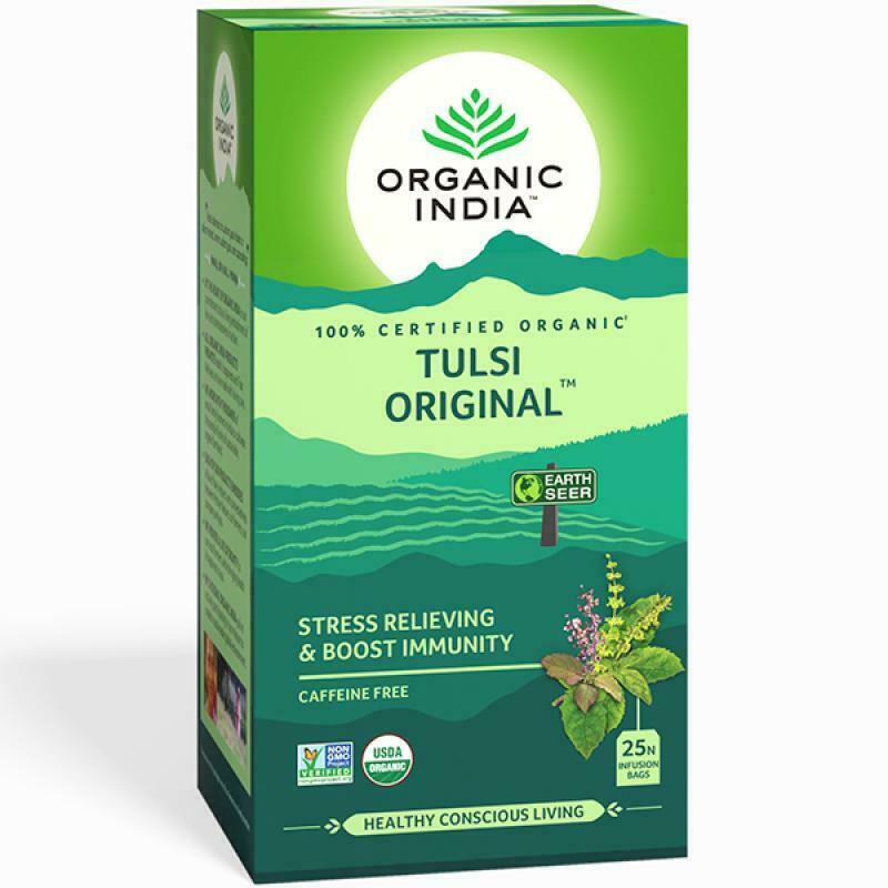 Tulsi Original Tea Org, 25 teabags Organic India 