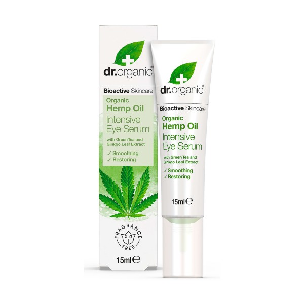 Dr Organic Hampaolja Ögonserum ,15ml.