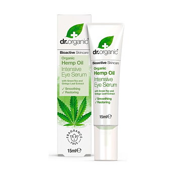 Dr Organic Hampaolja Ögonserum ,15ml.