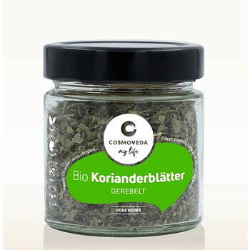 Coriander Leaves, Org. 15g Cosmoveda