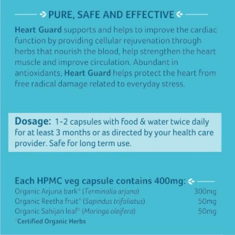 Heart Guard Org. 90cps, Organic India - 2