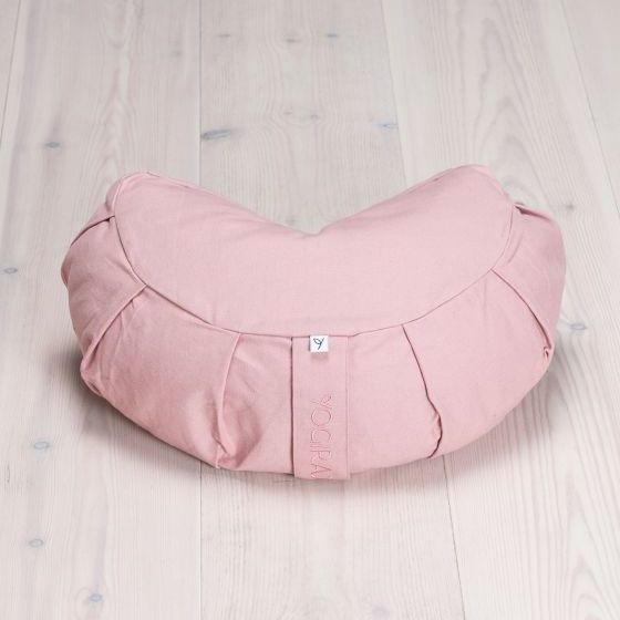 Meditation cushion, crescent - Heather Pink