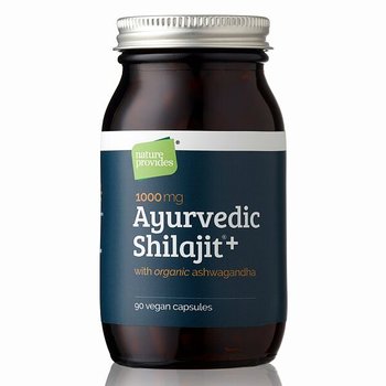 Ayurvedic Shilajit+  Ashwagandha 90kaps Nature provides