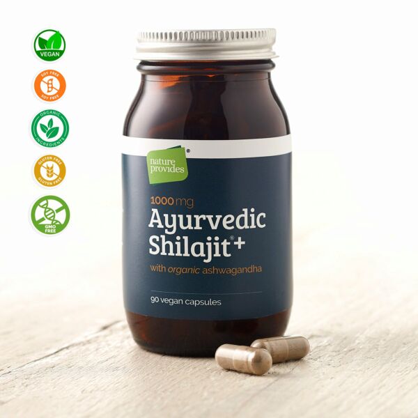 Ayurvedic Shilajit+  Ashwagandha 90kaps Nature provides - 4