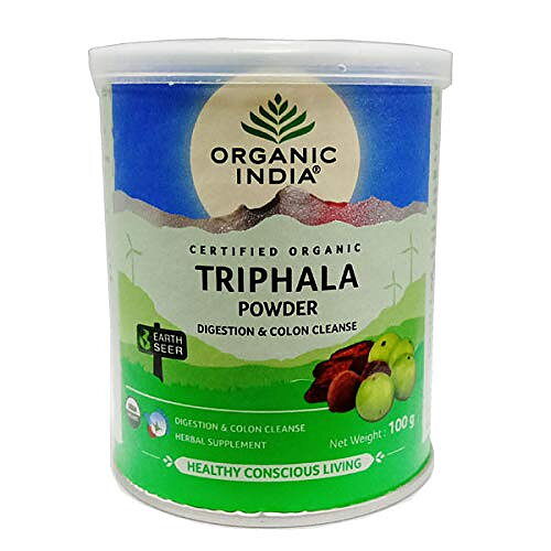 Triphala Pulver Eko. 100g, Organic India 
