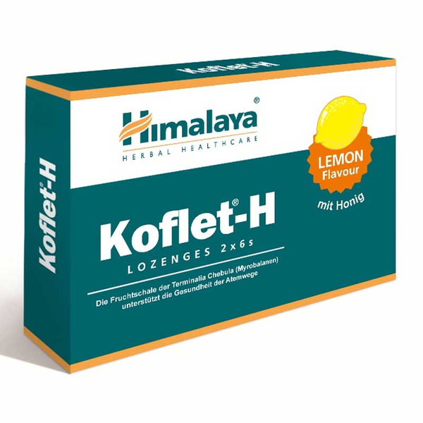 Koflet-H Lozenges Lemon 12pcs Himalaya