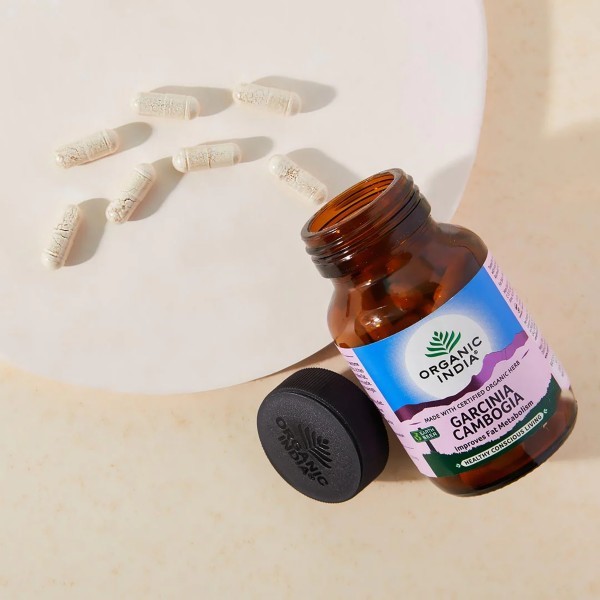 Garcinia Cambogia Eko. 90kaps, Organic India - 2