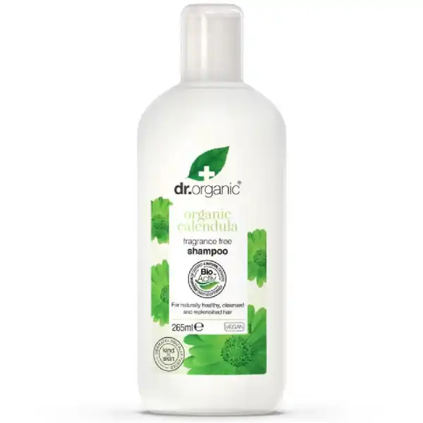 Dr Organic Calendula Schampo (Parfymfri )265ml
