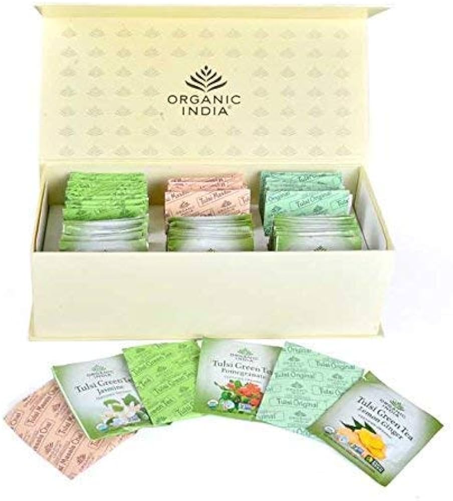 Giftbox Teas, Organic India  - 3