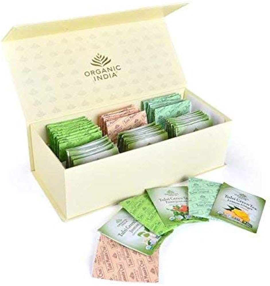 Giftbox Teas, Organic India 