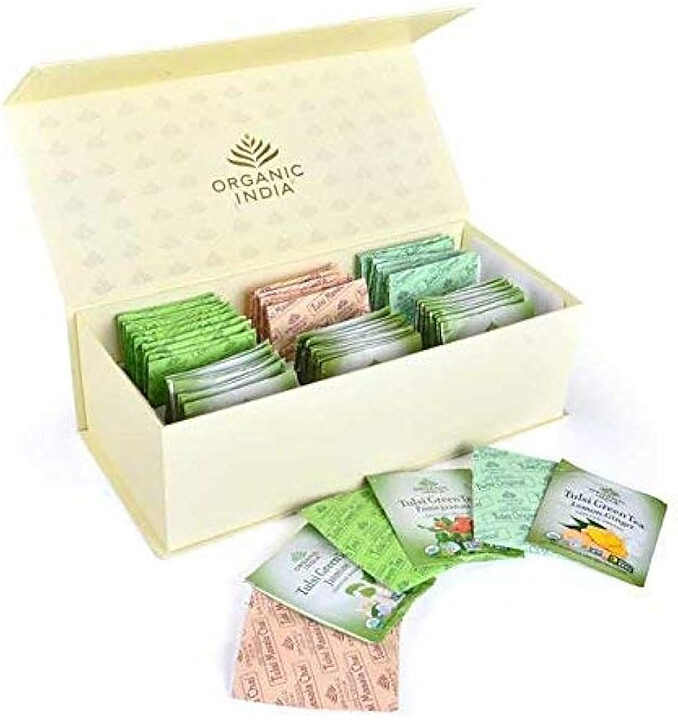 Presentlåda Teer, Organic India 
