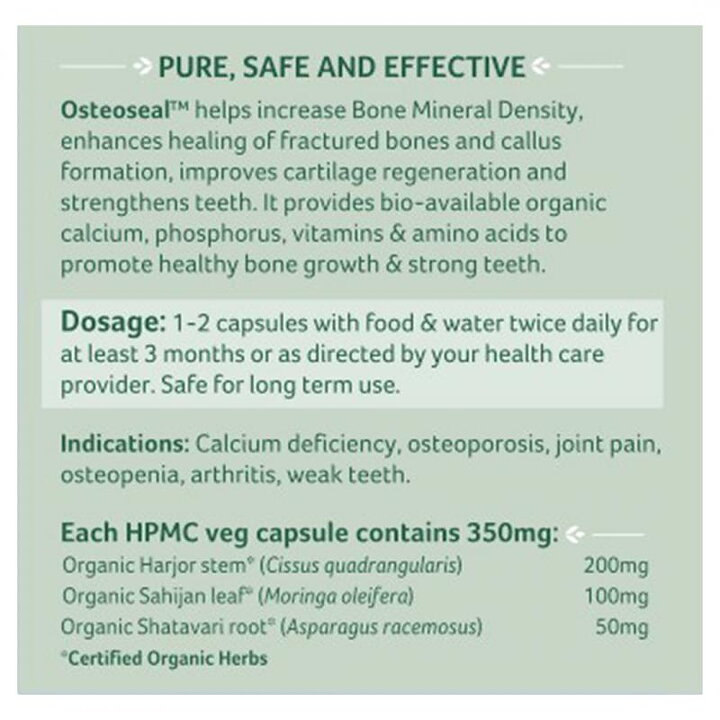 Osteoseal Eko. 90kaps, Organic India