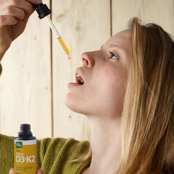 Flytande Vit. D3+ Vit. K2, 30 ml - 2
