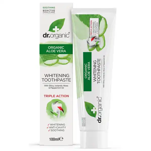 Dr Organic Aloe Vera Tandkräm 100ml