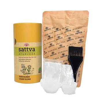 Natural Hårfärg  Dark Blonde 150g, Sattva Ayurveda