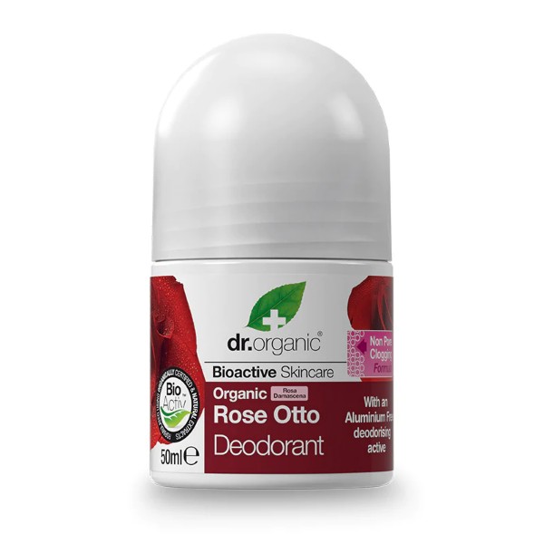 Dr Organic Deo Rose Otto Roll-On 50ml