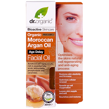 Dr Organic Facial Oil-Moroccan Argan Oil 30ml