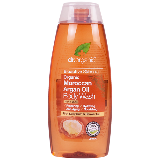 Dr Organic Moroccan Argan Oil Body Wash 250ml