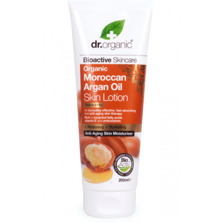 Dr Organic Moroccan Argan Oil Hudlotion 200ml