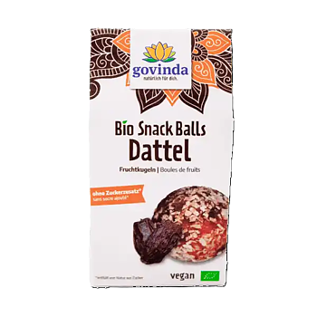 Snack Bollar Dadlar 100g Eko., Govinda