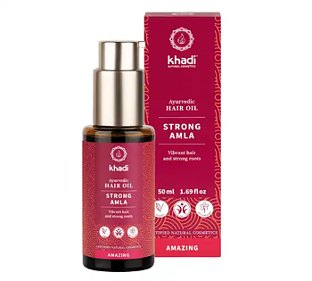 Strong Amla Hair Oil 50ml, Khadi