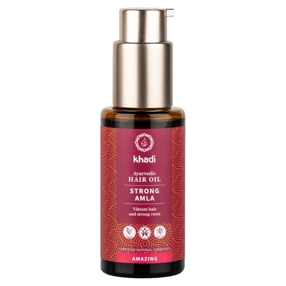 Strong Amla Hair Oil 50ml, Khadi - 2