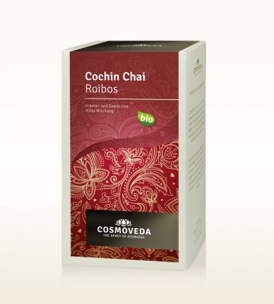 Cochin Rooibos Chai Ekologisk 20 tepåsar Cosmoveda