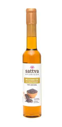 Mustard Oil Cold Pressed 250ml, Sattva Ayurveda