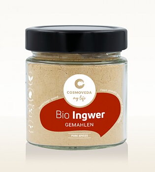 Ginger Ground, Organic 80g Cosmoveda
