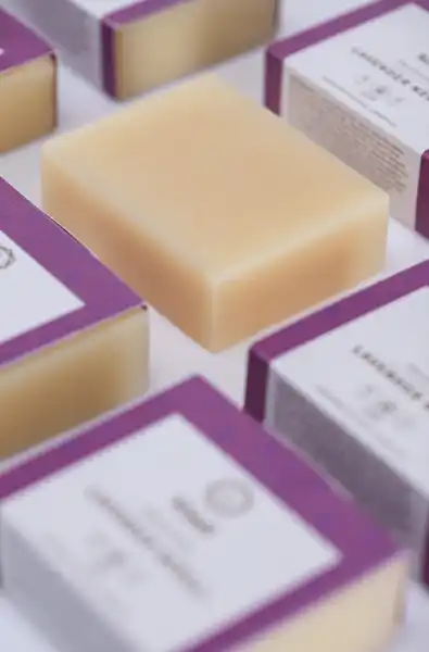 Shanti Tvål Lavender Neroli 100g, Khadi - 2