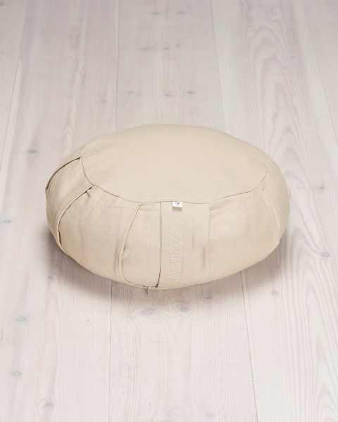Meditation cushion, Round - Beach Beige