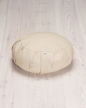 Meditation cushion, Round - Beach Beige