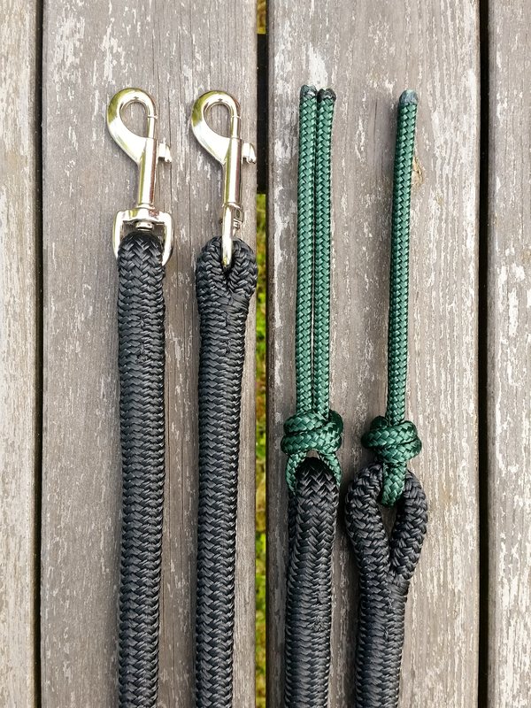 Delade tyglar med permanenta hakar och repsnärtar - 4