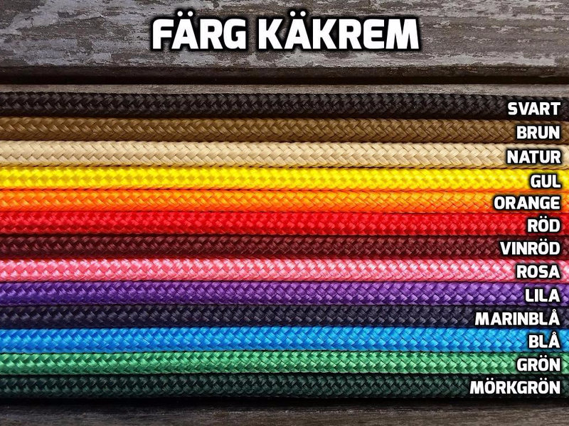 Käkrem med repgrimmeknytning och dekorativ ändknop - 2