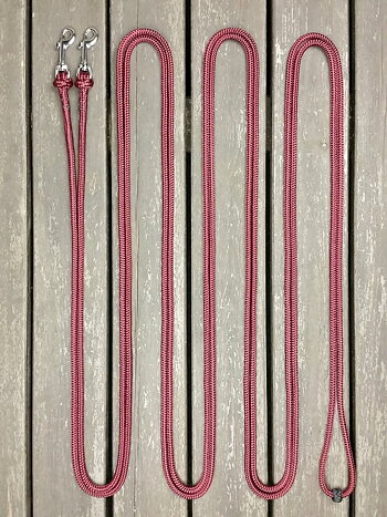 Hela tömmar med löstagbara hakar - 6 mm