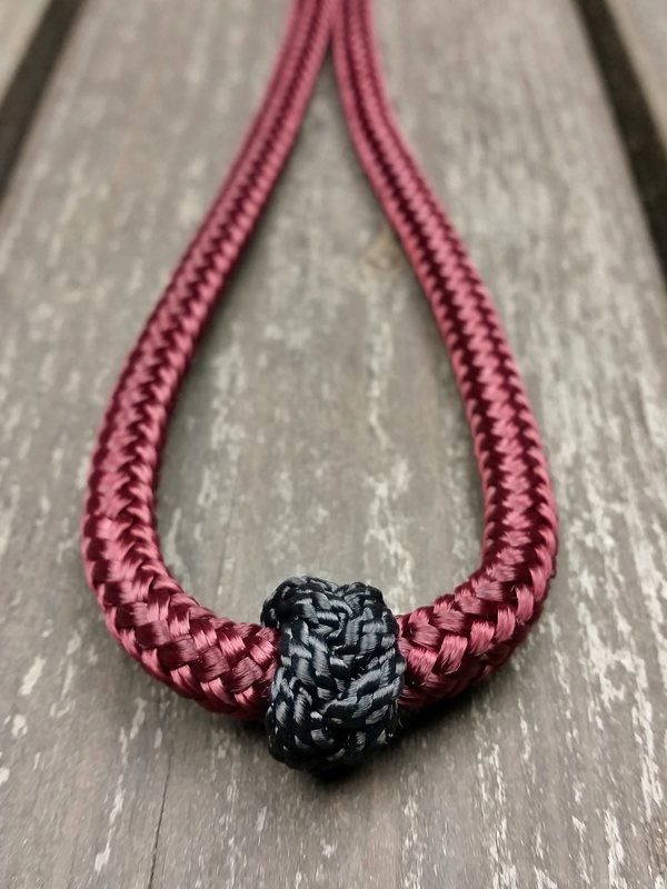 Long loop reins with removable snaps - 6 mm - 3