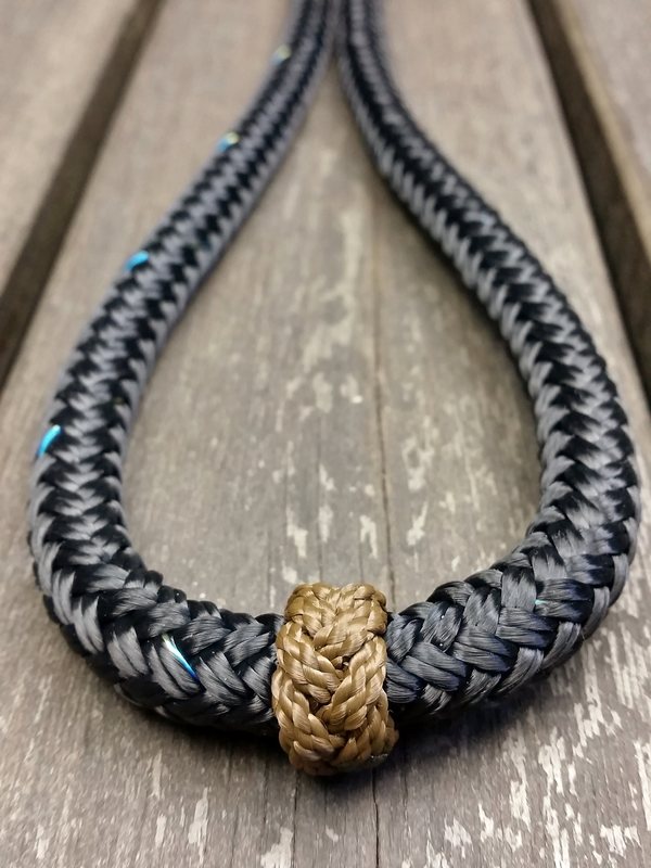 Long loop reins with removable snaps - 10 mm - 3