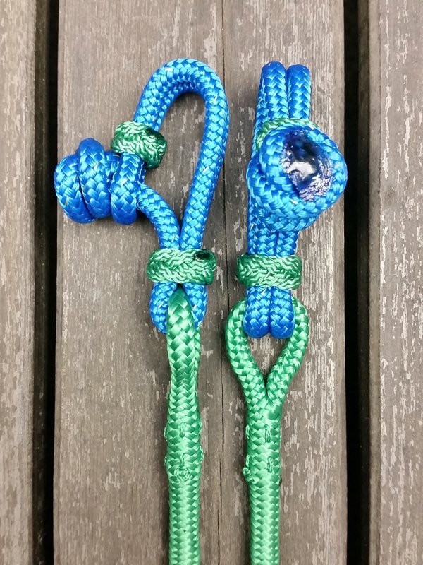 Long loop reins with rope connectors - 6 mm - 2