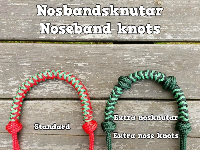 Flätat indianhackamore med ringar - 6