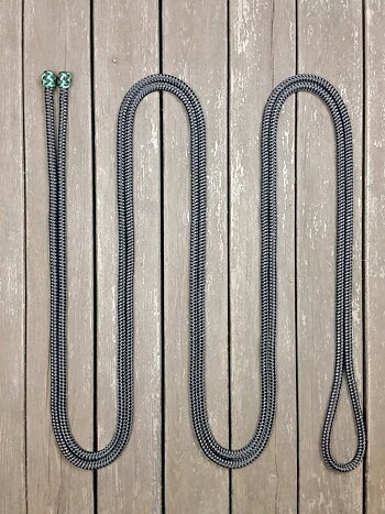 Mecatetygel med ändknopar