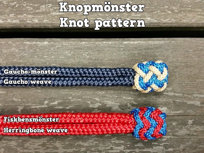 Rope bridle with knot adjustment - 3