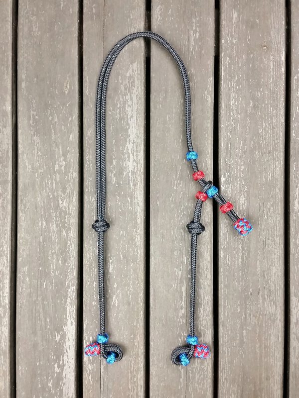 Repbosal-set inkl. nackstycke och delade tyglar - Cob, Svart - 3