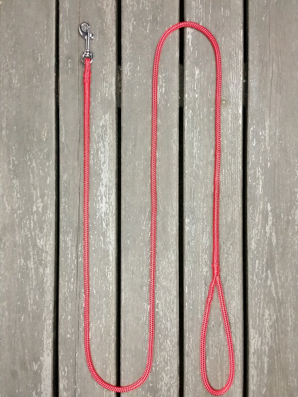 Leash with bolt snap - 6 mm
