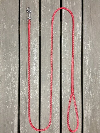 Leash with bolt snap - 6 mm