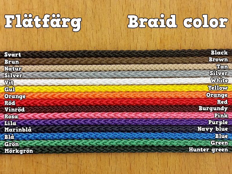 Braided rope halter with knot adjustment - 6