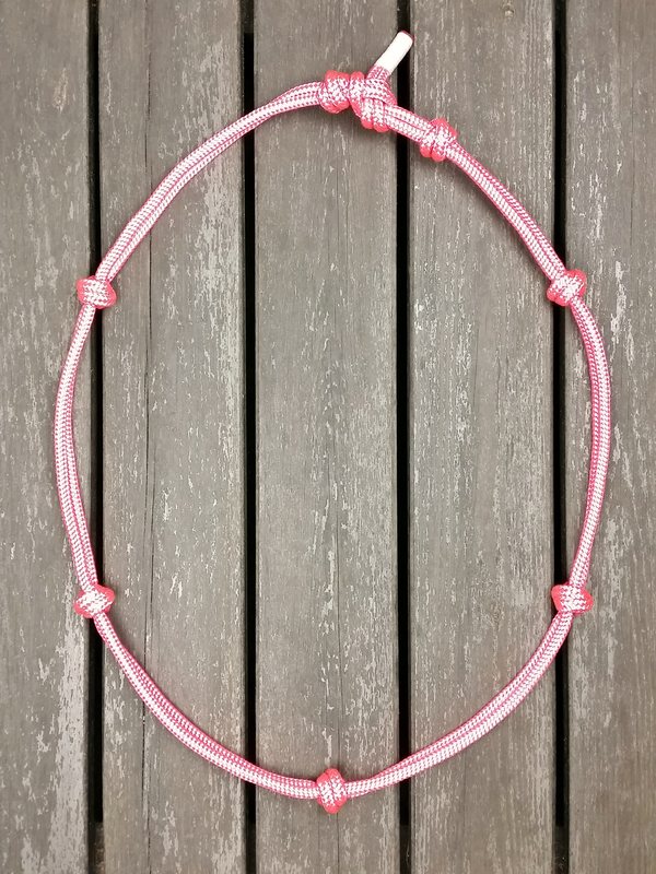 Neck rope with rope halter tying - 2