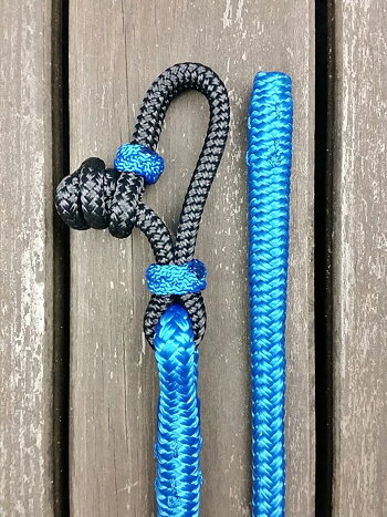 Ledrep med repfäste och ändsplits - 10 mm