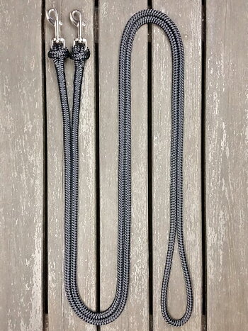 Loop reins with removable snaps