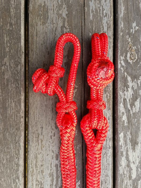 Loop reins with rope connectors - 2